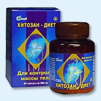 Хитозан-диет капсулы 300 мг, 90 шт - Тихвин